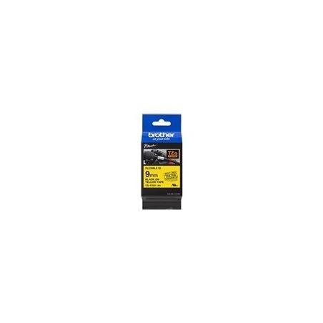BROTHER TZEFX621 Taśma Brother 9mm BLACK ON YELLOW FLEXIBLE ID BROTHER TZEFX621 Taśma Brother 9mm BLACK ON YELLOW FLEXIBLE ID