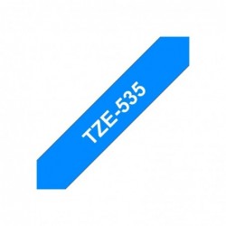 BROTHER TZE535 Taśma Brother 12mm WHITE ON BLUE BROTHER TZE535 Taśma Brother 12mm WHITE ON BLUE