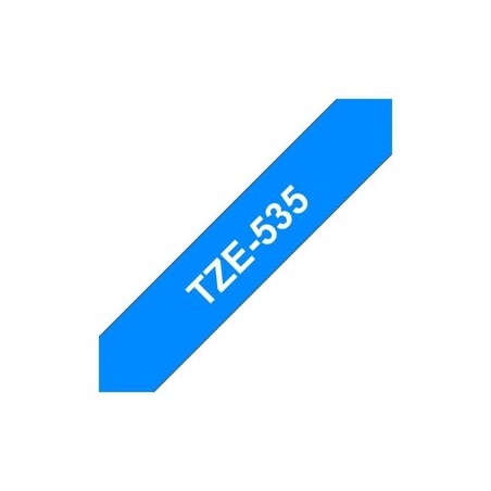 BROTHER TZE535 Taśma Brother 12mm WHITE ON BLUE BROTHER TZE535 Taśma Brother 12mm WHITE ON BLUE