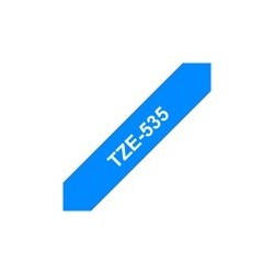 BROTHER TZE535 Taśma Brother 12mm WHITE ON BLUE BROTHER TZE535 Taśma Brother 12mm WHITE ON BLUE