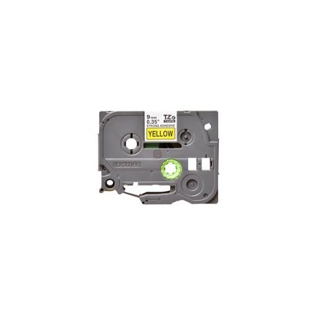 BROTHER TZeS621 Taśma Brother 9mm BLACK ON YELLOW ADHESIVE TAPE BROTHER TZeS621 Taśma Brother 9mm BLACK ON YELLOW ADHESIVE TAPE