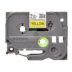 BROTHER TZeS621 Taśma Brother 9mm BLACK ON YELLOW ADHESIVE TAPE BROTHER TZeS621 Taśma Brother 9mm BLACK ON YELLOW ADHESIVE TAPE