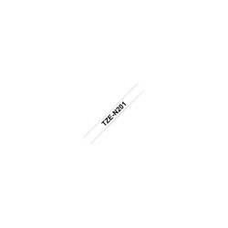 BROTHER TZEN201 Taśma Brother 3.5mm BLACK ON WHITE NON LAMINATED BROTHER TZEN201 Taśma Brother 3.5mm BLACK ON WHITE NON LAMINATED