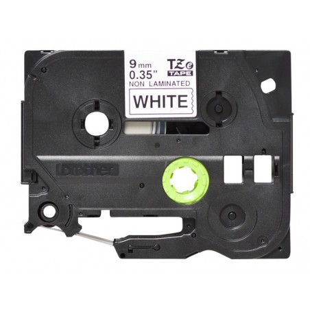 BROTHER TZEN221 Taśma Brother 9mm BLACK ON WHITE NON LAMINATED BROTHER TZEN221 Taśma Brother 9mm BLACK ON WHITE NON LAMINATED