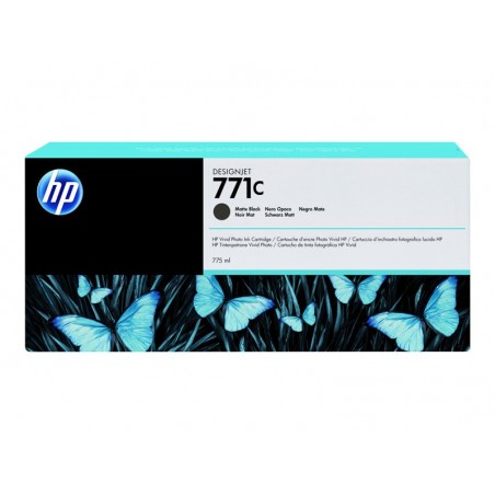 HP 771C Ink Matte Black 775ml Designjet Z6200 HP 771C Ink Matte Black 775ml Designjet Z6200