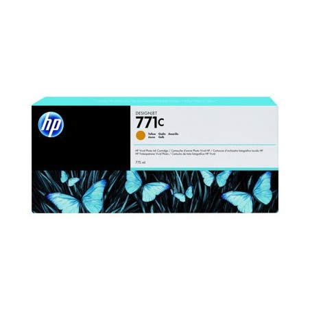 HP 771C Ink Yellow 775ml Designjet Z6200 HP 771C Ink Yellow 775ml Designjet Z6200