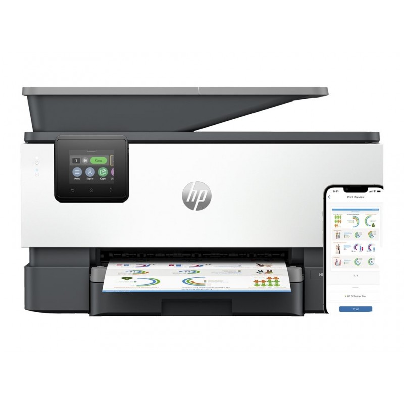 HP OfficeJet Pro 9120b All-in-One color up to 24ppm Printer HP OfficeJet Pro 9120b All-in-One color up to 24ppm Printer