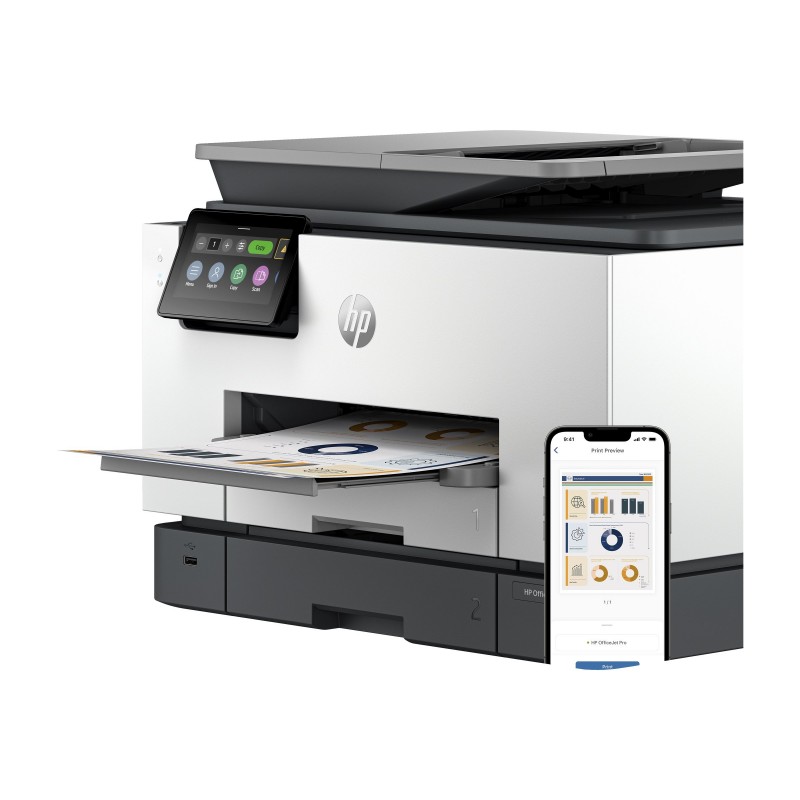 HP OfficeJet Pro 9130b All-in-One color up to 25ppm Printer