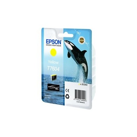 EPSON C13T76044010 Tusz Epson Singlepack yellow SureColor SC-P600 EPSON C13T76044010 Tusz Epson Singlepack yellow SureColor SC-P600