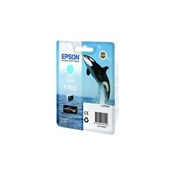 EPSON C13T76054010 Tusz Epson Singlepack light cyan SureColor SC-P600 EPSON C13T76054010 Tusz Epson Singlepack light cyan SureColor SC-P600