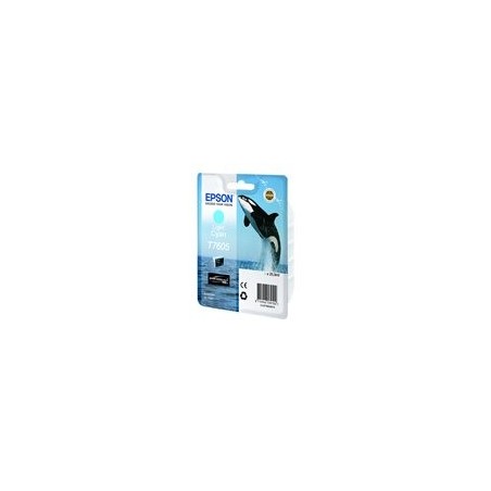 EPSON C13T76054010 Tusz Epson Singlepack light cyan SureColor SC-P600 EPSON C13T76054010 Tusz Epson Singlepack light cyan SureColor SC-P600
