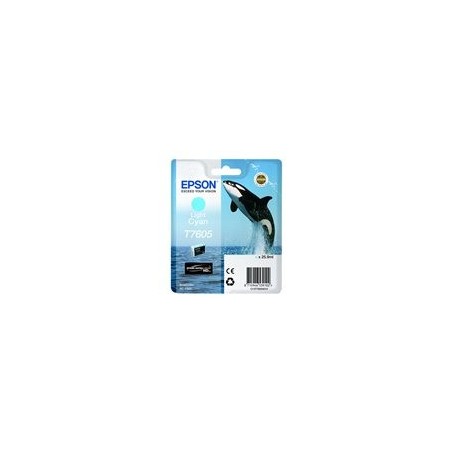 EPSON C13T76054010 Tusz Epson Singlepack light cyan SureColor SC-P600 EPSON C13T76054010 Tusz Epson Singlepack light cyan SureColor SC-P600