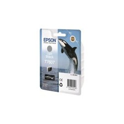 EPSON C13T76074010 Tusz Epson Singlepack light black SureColor SC-P600 EPSON C13T76074010 Tusz Epson Singlepack light black SureColor SC-P600