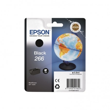 EPSON C13T26614010 Tusz Epson black 266 WorkForce WF-100W EPSON C13T26614010 Tusz Epson black 266 WorkForce WF-100W