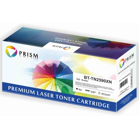 PRISM Brother Toner TN-2590XXL Bk 5K 100% New