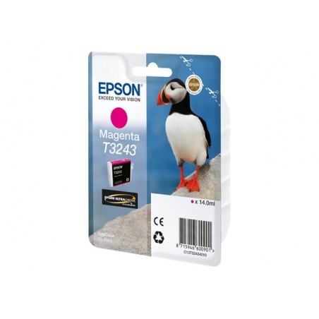 EPSON C13T32434010 Tusz Epson T3243 magenta 14,0 ml 980 str SureColor SC-P400 EPSON C13T32434010 Tusz Epson T3243 magenta 14,0 ml 980 str SureColor SC-P400