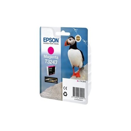 EPSON C13T32434010 Tusz Epson T3243 magenta 14,0 ml 980 str SureColor SC-P400 EPSON C13T32434010 Tusz Epson T3243 magenta 14,0 ml 980 str SureColor SC-P400