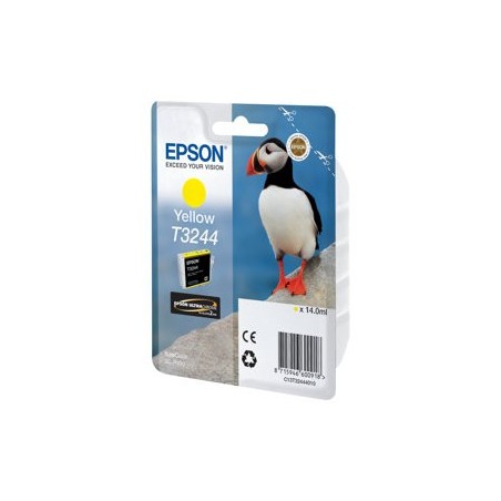EPSON C13T32444010 Tusz Epson T3244 yellow 14,0 ml 980 str SureColor SC-P400 EPSON C13T32444010 Tusz Epson T3244 yellow 14,0 ml 980 str SureColor SC-P400