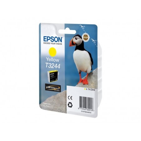 EPSON C13T32444010 Tusz Epson T3244 yellow 14,0 ml 980 str SureColor SC-P400 EPSON C13T32444010 Tusz Epson T3244 yellow 14,0 ml 980 str SureColor SC-P400
