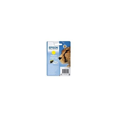 EPSON C13T07144012 Tusz Epson T0714 yellow DURABrite Stylus D78/92/120/DX4000/4050/4400/4450/5000 EPSON C13T07144012 Tusz Epson T0714 yellow DURABrite Stylus D78/92/120/DX4000/4050/4400/4450/5000