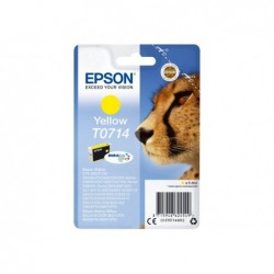 EPSON T0714 ink cartridge yellow standard capacity 5.5ml 1-pack RF-AM blister EPSON T0714 ink cartridge yellow standard capacity 5.5ml 1-pack RF-AM blister