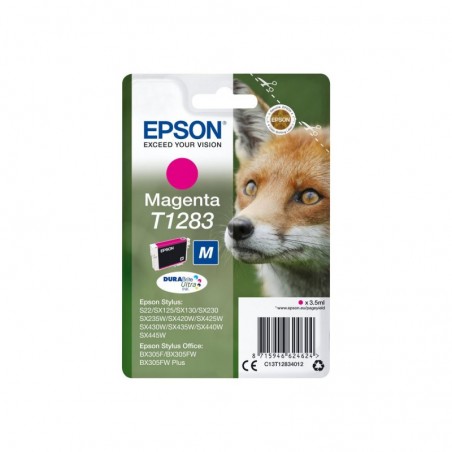 EPSON C13T12834012 Tusz Epson T1283 magenta Stylus S22/SX125/SX425W/BX305F EPSON C13T12834012 Tusz Epson T1283 magenta Stylus S22/SX125/SX425W/BX305F
