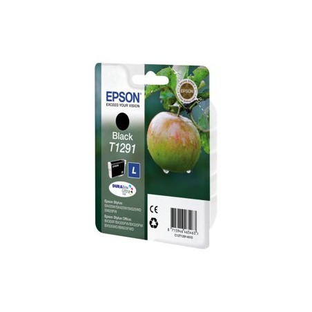 EPSON C13T12914012 Tusz Epson T1291 black Stylus SX425W/SX525WD/BX305F/BX320FW/BX625FWD EPSON C13T12914012 Tusz Epson T1291 black Stylus SX425W/SX525WD/BX305F/BX320FW/BX625FWD