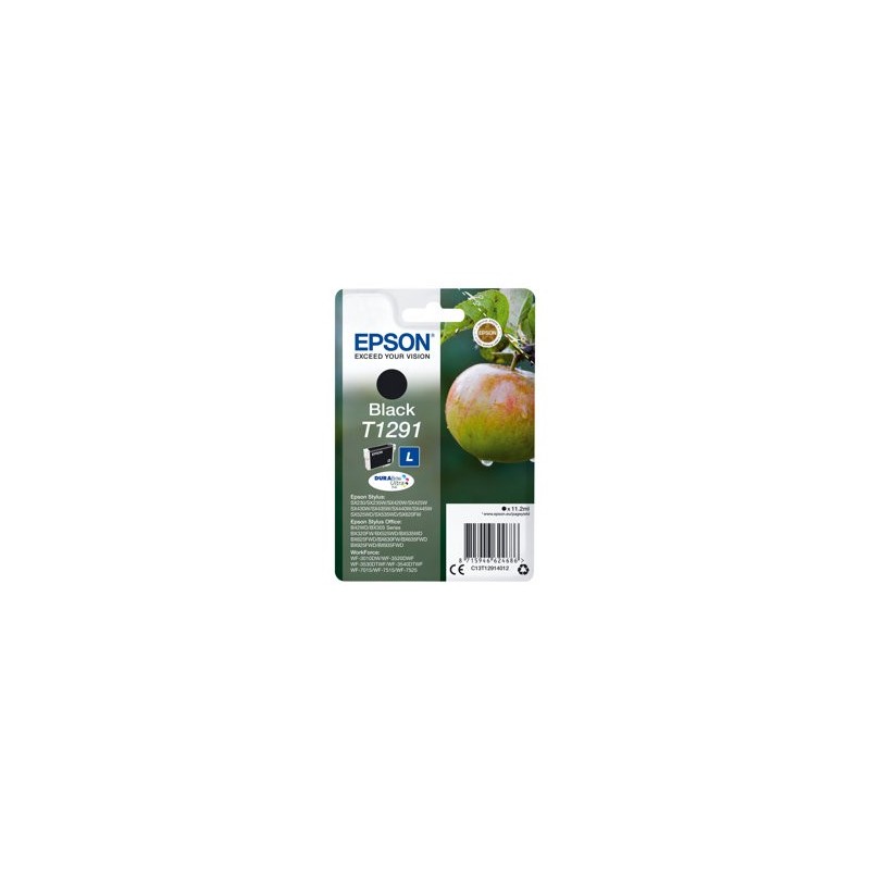 EPSON T1291 ink cartridge black high capacity 11.2ml 1-pack RF-AM blister