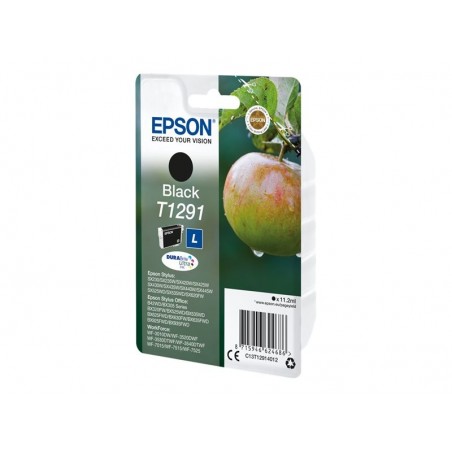 EPSON T1291 ink cartridge black high capacity 11.2ml 1-pack RF-AM blister EPSON T1291 ink cartridge black high capacity 11.2ml 1-pack RF-AM blister