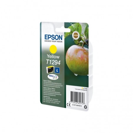 EPSON C13T12944012 Tusz Epson T1294 yellow Stylus SX425W/SX525WD/BX305F/BX320FW/BX625FWD EPSON C13T12944012 Tusz Epson T1294 yellow Stylus SX425W/SX525WD/BX305F/BX320FW/BX625FWD