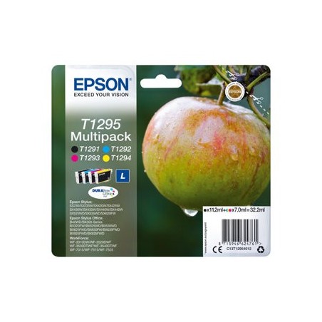 EPSON C13T12954012 Tusz Epson T1295 Multi Pack Stylus SX425W/SX525WD/BX305F/BX320FW/BX625 EPSON C13T12954012 Tusz Epson T1295 Multi Pack Stylus SX425W/SX525WD/BX305F/BX320FW/BX625