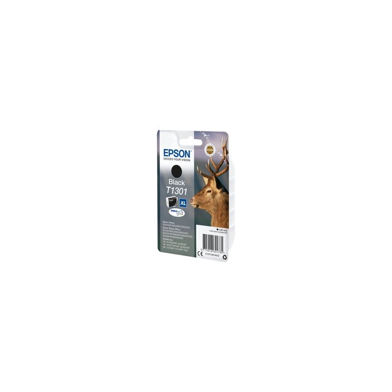 EPSON C13T13014012 Tusz Epson T1301 black Stylus SX525WD/SX620FW/BX525WD/BX625FWD/BX925FWD