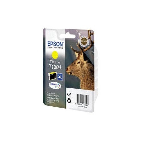 EPSON C13T13044012 Tusz Epson T1304 yellow Stylus SX525WD/BX305F/BX320FW/BX625FWD EPSON C13T13044012 Tusz Epson T1304 yellow Stylus SX525WD/BX305F/BX320FW/BX625FWD
