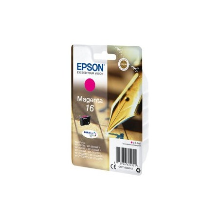 EPSON C13T16234012 Tusz Epson T1623 magenta DURABrite 3,1 ml WF-2010/25x0 EPSON C13T16234012 Tusz Epson T1623 magenta DURABrite 3,1 ml WF-2010/25x0
