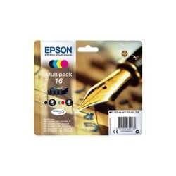 EPSON C13T16264012 Zestaw Epson T1626 CMYK Multi Pack WF-2010/25x0 EPSON C13T16264012 Zestaw Epson T1626 CMYK Multi Pack WF-2010/25x0