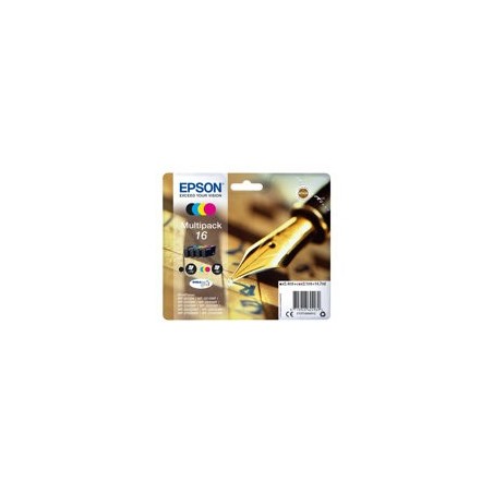 EPSON C13T16264012 Zestaw Epson T1626 CMYK Multi Pack WF-2010/25x0 EPSON C13T16264012 Zestaw Epson T1626 CMYK Multi Pack WF-2010/25x0