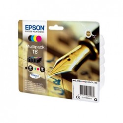 EPSON C13T16264012 Zestaw Epson T1626 CMYK Multi Pack WF-2010/25x0 EPSON C13T16264012 Zestaw Epson T1626 CMYK Multi Pack WF-2010/25x0