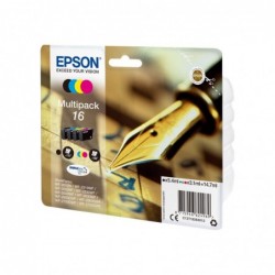 EPSON C13T16264012 Zestaw Epson T1626 CMYK Multi Pack WF-2010/25x0 EPSON C13T16264012 Zestaw Epson T1626 CMYK Multi Pack WF-2010/25x0