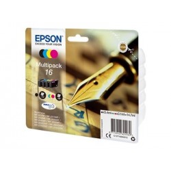 EPSON C13T16264012 Zestaw Epson T1626 CMYK Multi Pack WF-2010/25x0 EPSON C13T16264012 Zestaw Epson T1626 CMYK Multi Pack WF-2010/25x0