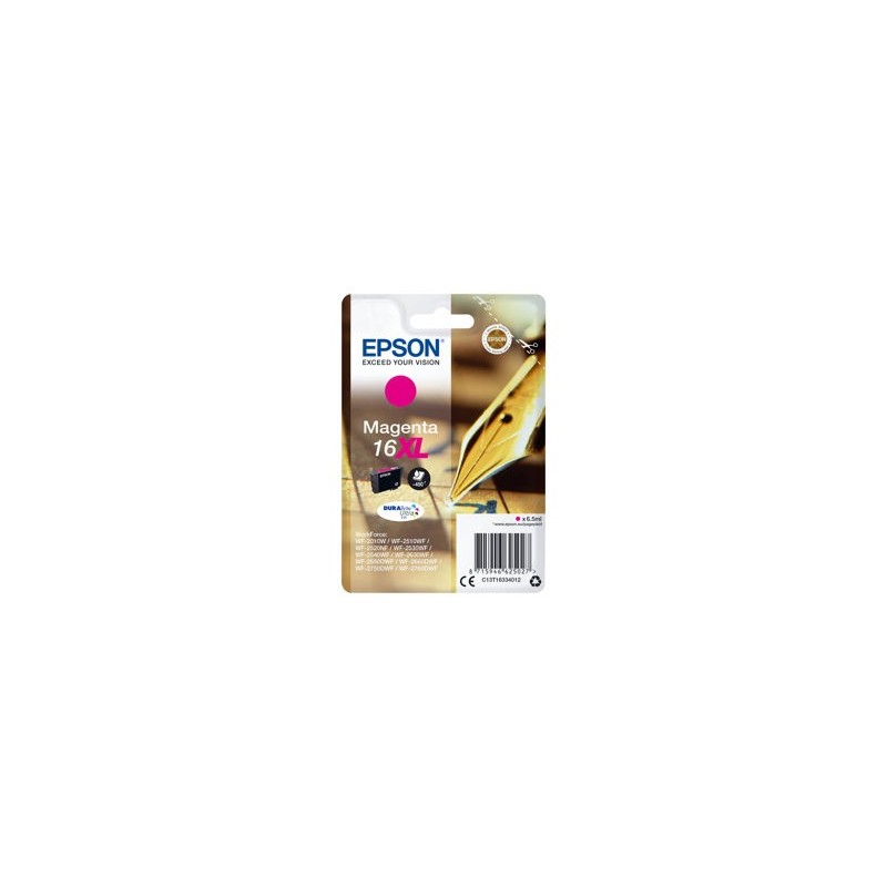 EPSON C13T16334012 Tusz Epson T1633 XL magenta DURABrite 6,5 ml WF-2010/25x0