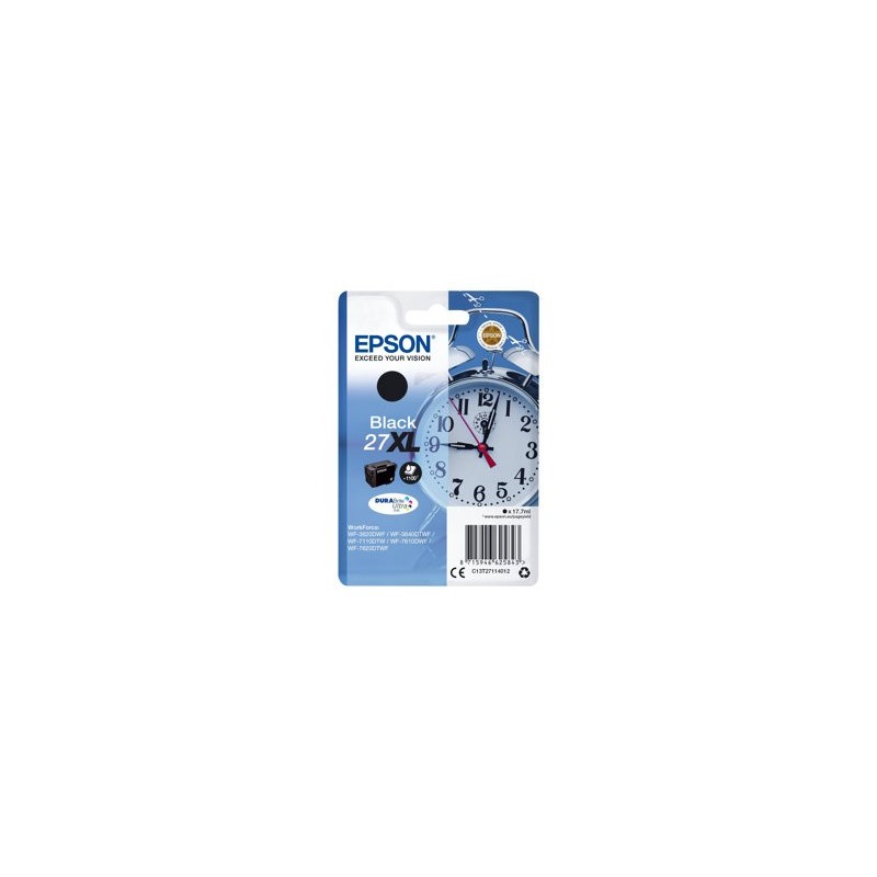 EPSON C13T27114012 Tusz Epson T2711 XL black DURABrite