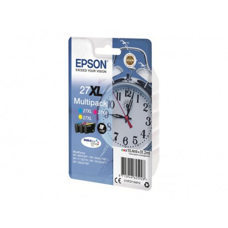 EPSON C13T27154012 Tusz Epson T2715 C/M/Y 3-color 27XL DURABrite 31.2 ml EPSON C13T27154012 Tusz Epson T2715 C/M/Y 3-color 27XL DURABrite 31.2 ml