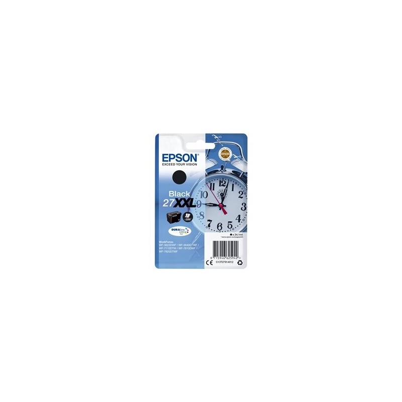 EPSON C13T27914012 Tusz Epson T2791 black XXL DURABrite