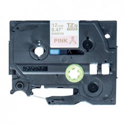 BROTHER TZERE34 Taśma Brother 12mm Gold/Pink ribbon tape