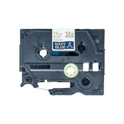 BROTHER TZERN34 Taśma Brother 12mm Gold/Navy-blue ribbon BROTHER TZERN34 Taśma Brother 12mm Gold/Navy-blue ribbon