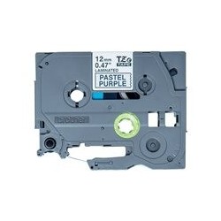BROTHER TZEMQF31 Taśma Brother 12mm Pastel purple tape BROTHER TZEMQF31 Taśma Brother 12mm Pastel purple tape