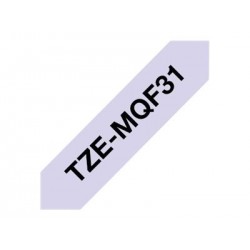 BROTHER TZEMQF31 Taśma Brother 12mm Pastel purple tape BROTHER TZEMQF31 Taśma Brother 12mm Pastel purple tape