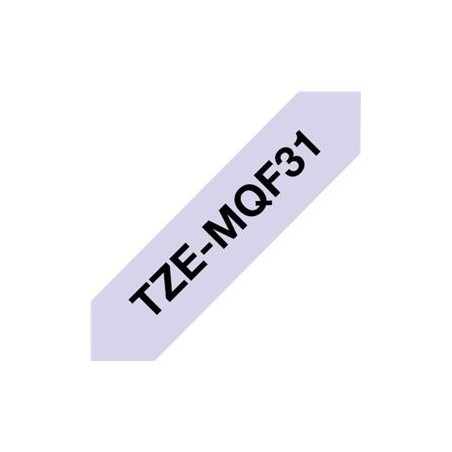 BROTHER TZEMQF31 Taśma Brother 12mm Pastel purple tape BROTHER TZEMQF31 Taśma Brother 12mm Pastel purple tape
