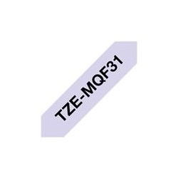 BROTHER TZEMQF31 Taśma Brother 12mm Pastel purple tape BROTHER TZEMQF31 Taśma Brother 12mm Pastel purple tape