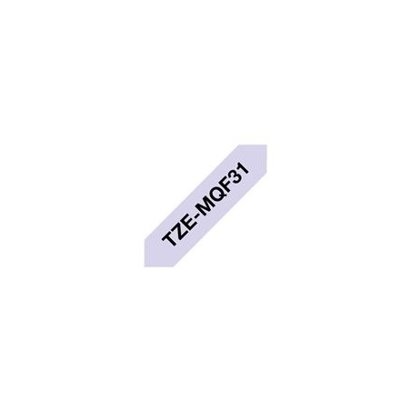 BROTHER TZEMQF31 Taśma Brother 12mm Pastel purple tape BROTHER TZEMQF31 Taśma Brother 12mm Pastel purple tape